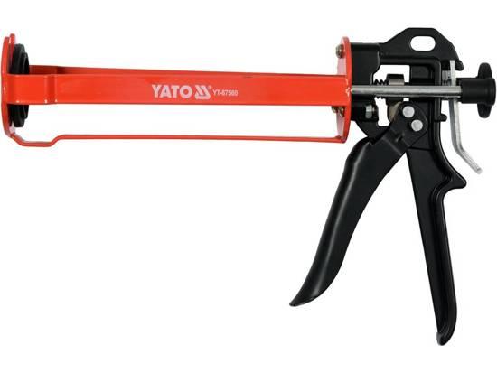 Yato Пистолет для силикона полукорпусной 225х70мм (YT-67560) YATO - фото 1 - id-p226321006