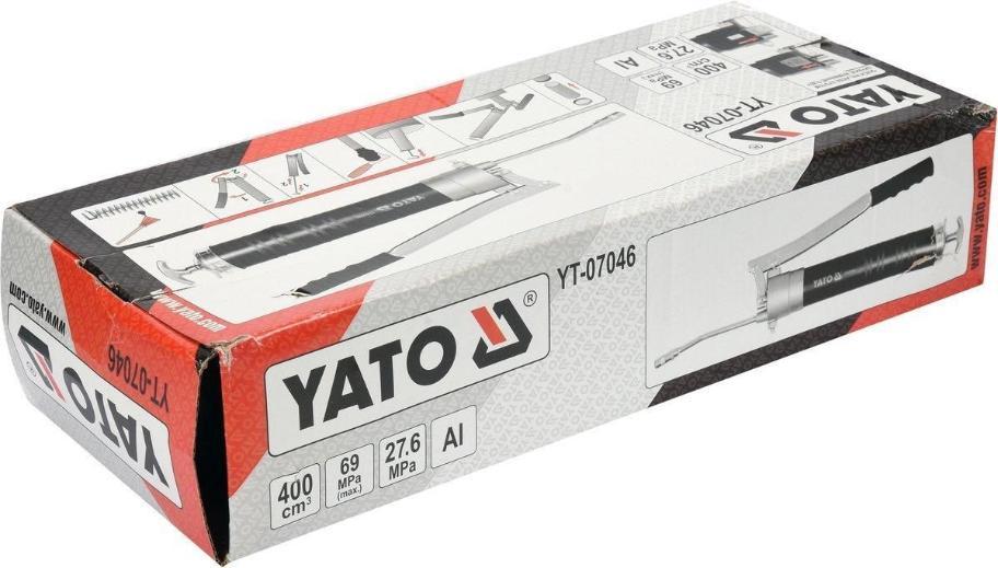 Yato Шприц для масляной смазки 400см.куб. (27.6-69MPa) Al (YT-07046) YATO - фото 3 - id-p226321051
