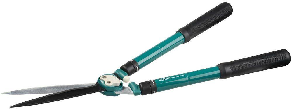 RACO Кусторез с телескопическими ручками и волнообразными лезвиями, 630-840мм (4210-53/212) RACO - фото 1 - id-p226319062