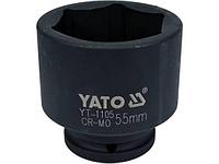 Yato Головка ударн. 3/4" 55мм, L=74мм, 6гр. CrMo (YT-1105) YATO