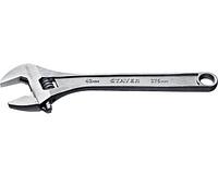 Stayer Ключ разводной 375мм, до 43мм "MAX-Force" (2725-37) STAYER