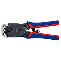 KNIPEX Инструмент для опрессовки штекеров типа Western KN-975112 (97 51 12) KNIPEX