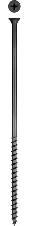 Kraftool Саморез для крепления ГКЛ в дерево Ø 150x4.8 мм крупный шаг фосфат 300шт. (3005-150) KRAFTOOL - фото 1 - id-p226318177