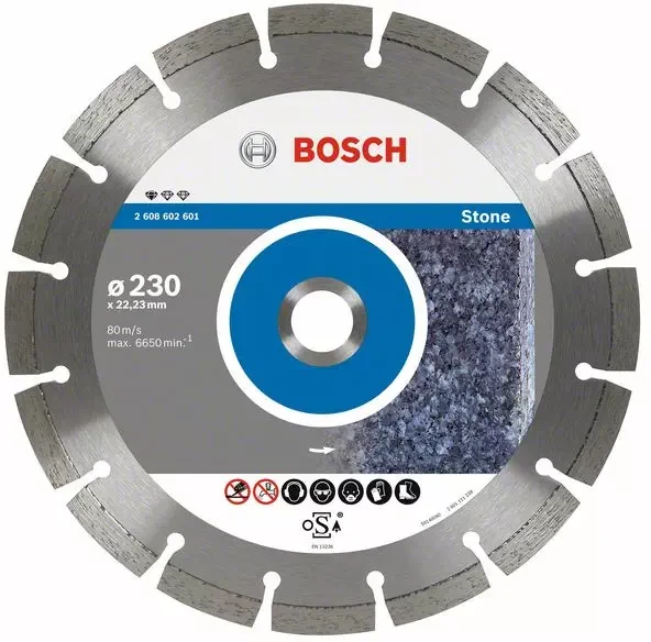 Bosch Круг алмазный сегм. 230x2.3х10х22.23 мм Бетон Standart (-1-)(2 608 602 601) BOSCH - фото 1 - id-p226317227