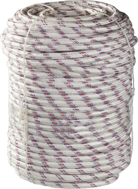 Сибин Фал плетёный полипропиленовый 24-прядный с полипропиленовым сердечником, диаметр 12 мм, бухта 100 м, - фото 1 - id-p226319186