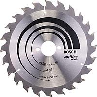 Bosch Диск пильный 190х30х2.6х24 Optiline Wood (2 608 640 615) BOSCH