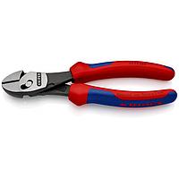 KNIPEX Кусачки боковые (бокорезы) особой мощности TwinForce, 180мм, 2-комп. рукоятки (7372180) KNIPEX