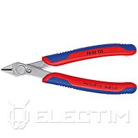 KNIPEX Кусачки боковые (бокорезы) прециз. Electronic Super Knips, 125мм, INOX (7803125) KNIPEX