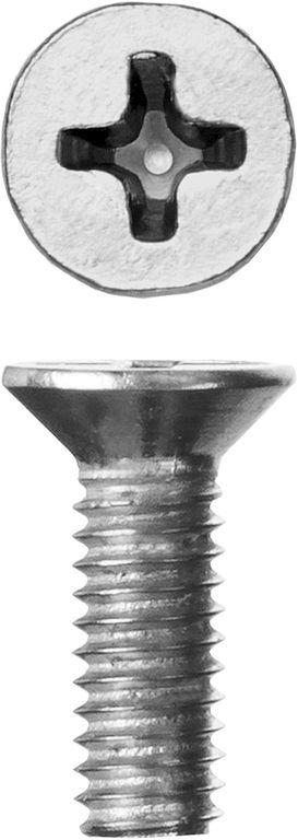 Зубр Винт с потайной головкой M4x12 DIN 965 кл. пр. 4.8, оцинк. 5 кг (303110-04-012) ЗУБР - фото 1 - id-p226318261
