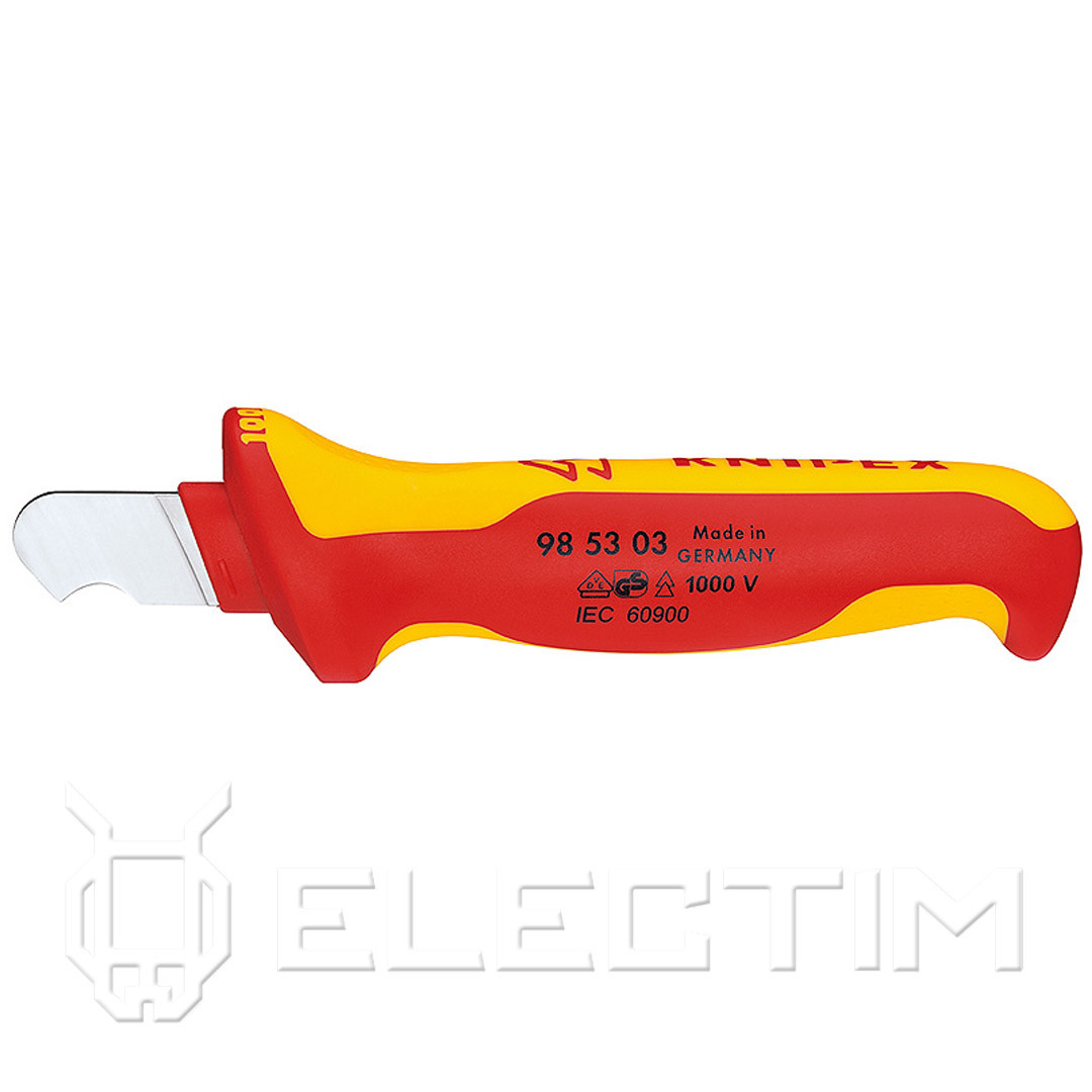 KNIPEX Нож для удаления изоляции диэл., 170мм, 2-комп. рукоятка (985303) KNIPEX - фото 2 - id-p226321292