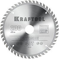 Kraftool Диск пильный 200х30х48Т по дереву "PRECISION" (36952-200-30) KRAFTOOL
