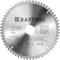 Kraftool Диск пильный 200х32х60Т по алюминию "Multi Material" (36953-200-32) KRAFTOOL