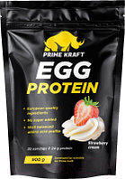 Протеин Prime Kraft Egg Protein Клубника-сливки