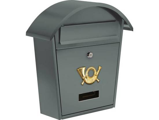Vorel Ящик металлический почтовый 380х320х105мм серый (78586) VOREL - фото 1 - id-p226320545