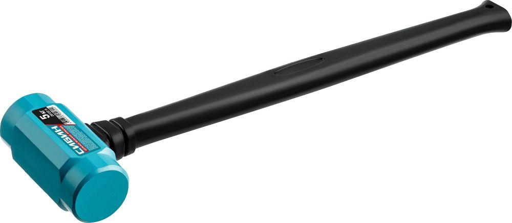 Сибин Кувалда 5кг, цельностальная, удлиненная рукоятка (20132-5) СИБИН - фото 1 - id-p226321509