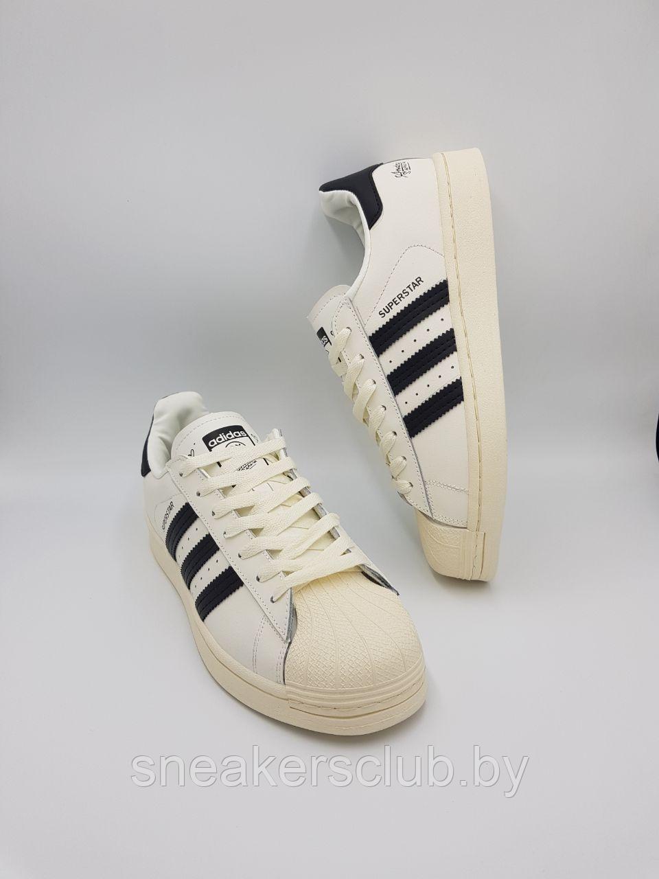 Кроссовки мужские  Adidas Superstar / подростковые / демисезонные / повседневные