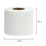 Бумага туалетная 3-х слойная, 8 рулонов (8х16,5 м), LAIMA Deluxe, 100% целлюлоза, 115396 Цена без НДС., фото 3