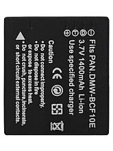 Аккумулятор (батарея) для фотоаппарата Panasonic Lumix DMC-F DMW-BCF10E, CGA-S009 3.7V 1400mAh
