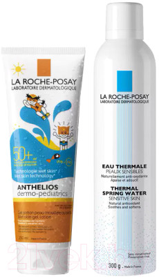 Набор косметики для лица La Roche-Posay Молочко солнцезащитное SPF 50+ 250мл+Термальная вода 300мл - фото 1 - id-p226327569