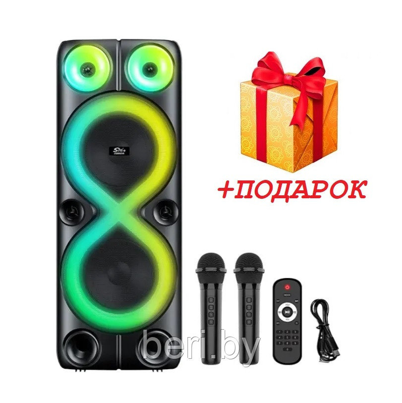 Портативная колонка ZQS-8238, акустическая система BT Speaker, 40 Вт - фото 1 - id-p224840055