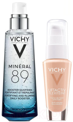 Набор косметики для лица Vichy Тональный крем Liftactiv тон 25+Гель для лица Mineral 89 - фото 1 - id-p226327599