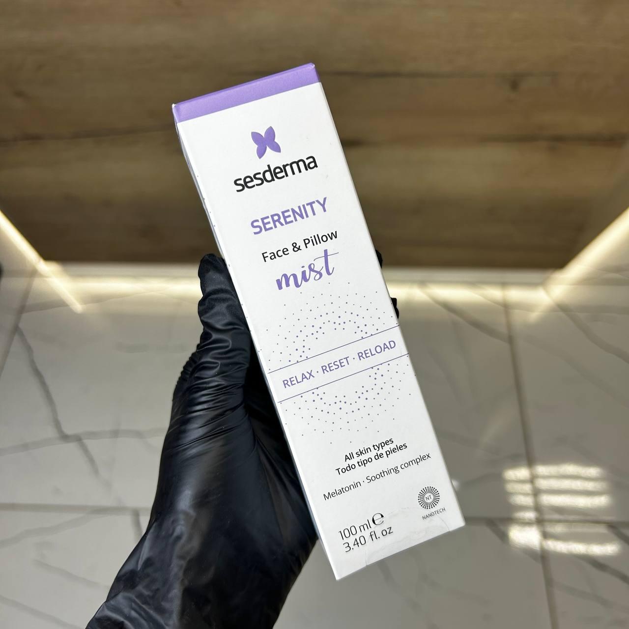 Спрей-мист ночной для лица и подушки SESDERMA SERENITY 100мл, Испания - фото 1 - id-p226327918