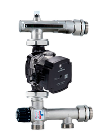 Насосно-смесительный узел Barberi с насосом Grundfos UPM3 25-70 Италия
