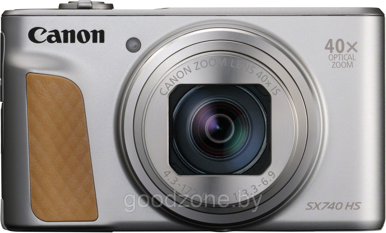 Фотоаппарат Canon PowerShot SX740 HS (серебристый) - фото 1 - id-p226328546