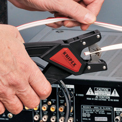 KNIPEX Стриппер автоматический для плоских ПВХ кабелей шириной до 12мм, 180мм (1264180) KNIPEX - фото 2 - id-p226321320