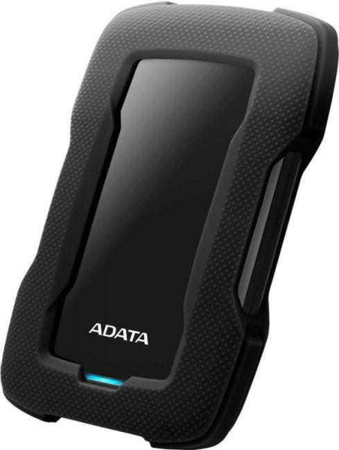 ADATA AHD330-1TU31-CBK Durable HD330 Black USB3.1 Portable 2.5" HDD 1Tb EXT (RTL) - фото 1 - id-p226328021