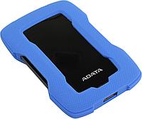 ADATA AHD330-1TU31-CBL Durable HD330 Blue USB3.1 Portable 2.5" HDD 1Tb EXT (RTL)