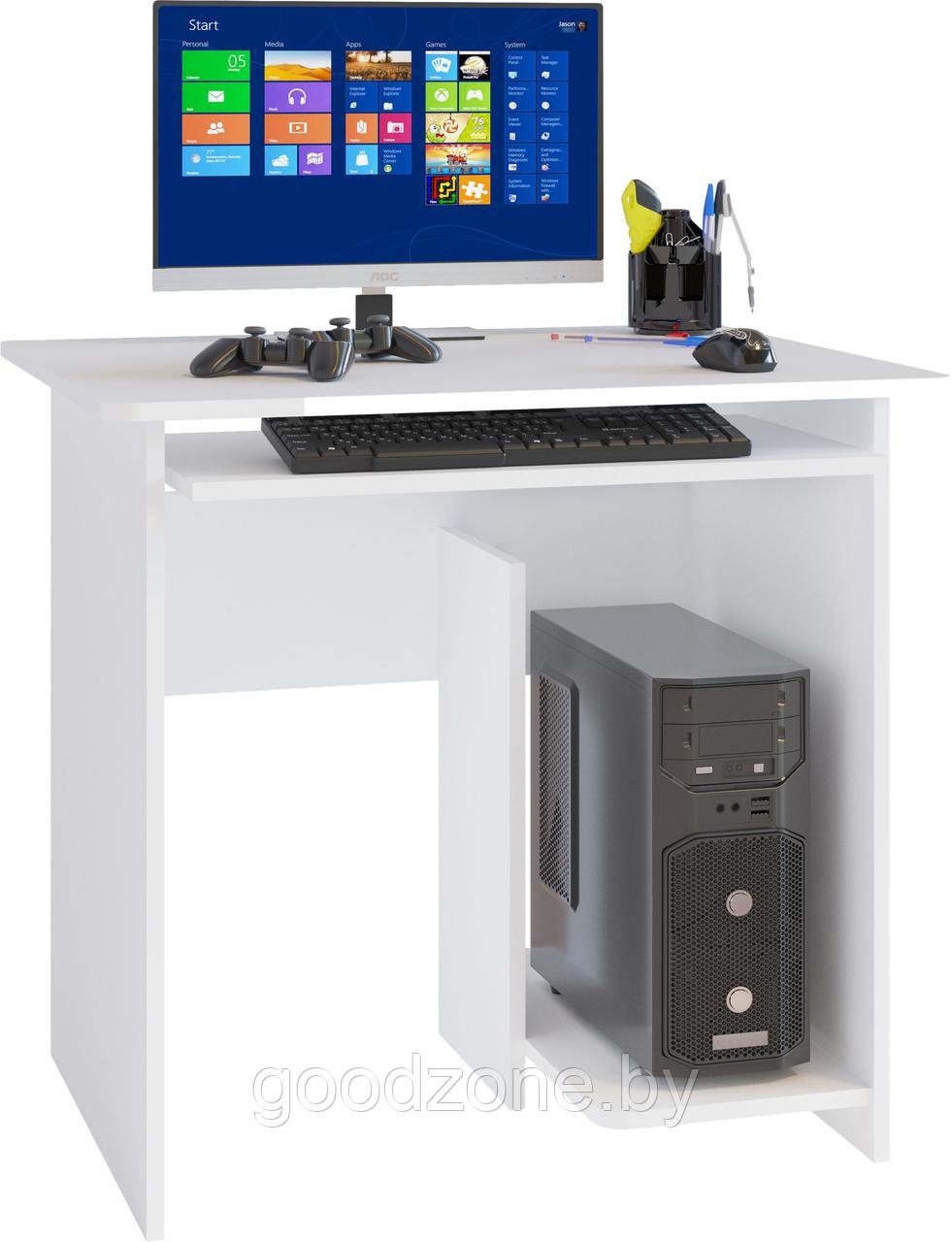 Компьютерный стол Сокол КСТ-21.1 (белый) - фото 1 - id-p226328751