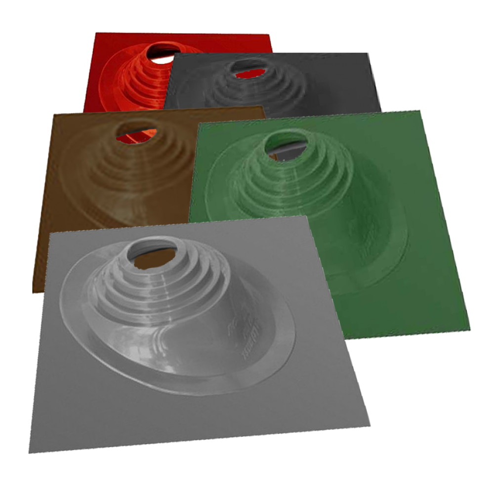 Мастер-флеш "ВЕЗУВИЙ" № 4 (д.300-450мм) угловой, силикон (чёрный, красный, зелёный, коричневый, серый, синий)