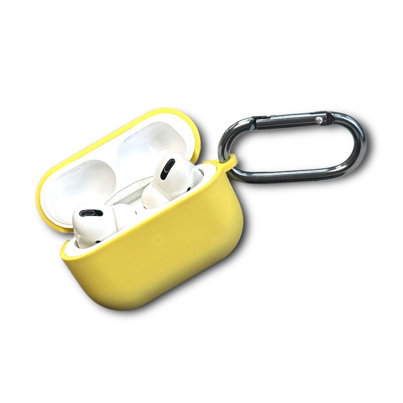 Чехол для наушников Airpods Pro Protective Case, желтый - фото 1 - id-p226330144