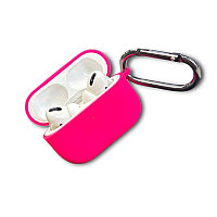 Чехол для наушников Airpods Pro Protective Case, ярко-розовый