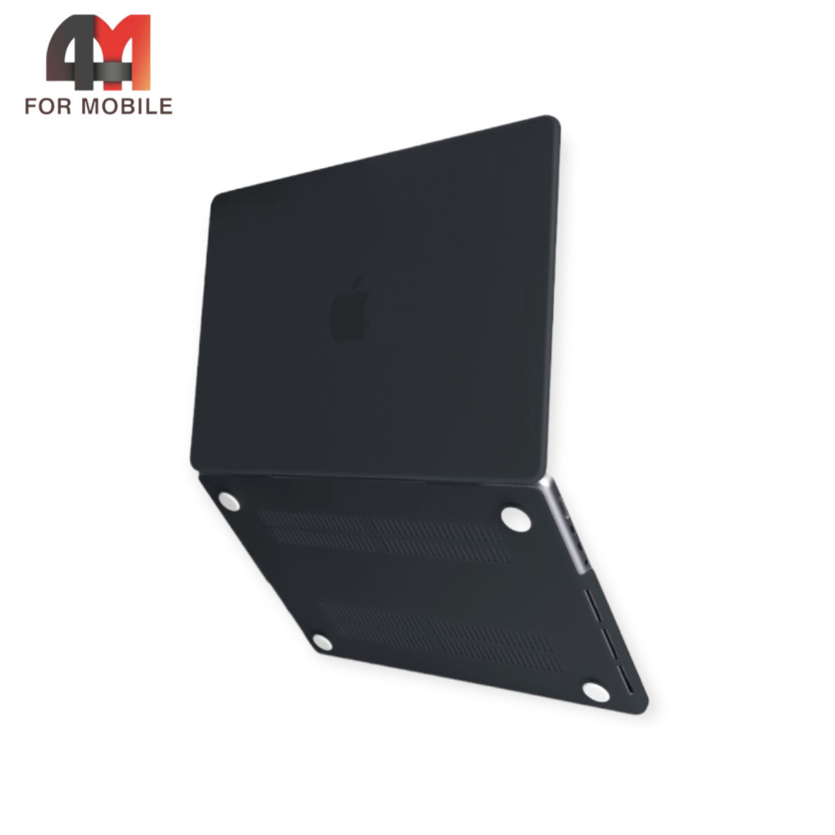 Чехол для Macbook Retina 12.0"/A1534 пластик, Hardshell Case, Черный - фото 1 - id-p226330112