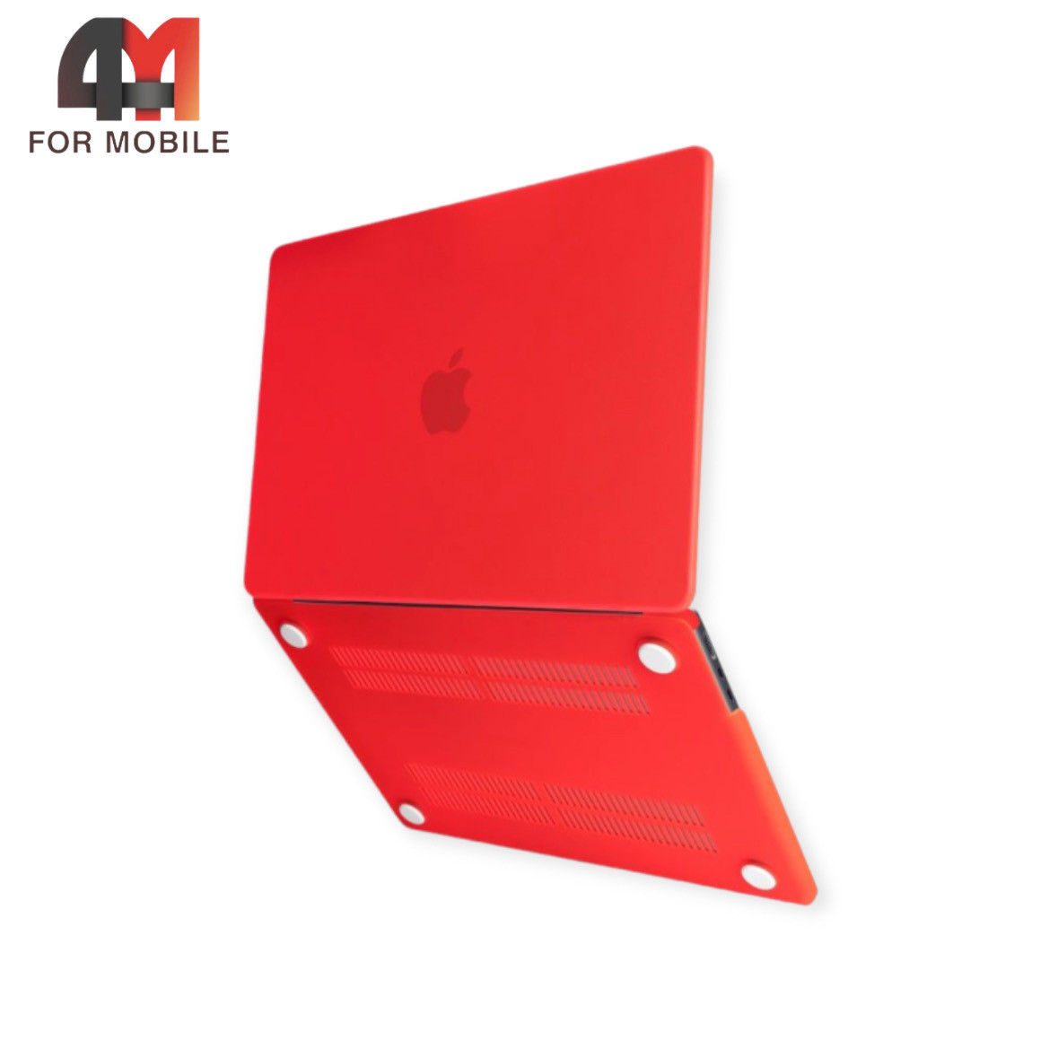 Чехол для Macbook New Pro 15.0"/A1707/A1990 пластик, Hardshell Case, Красный - фото 1 - id-p226330118