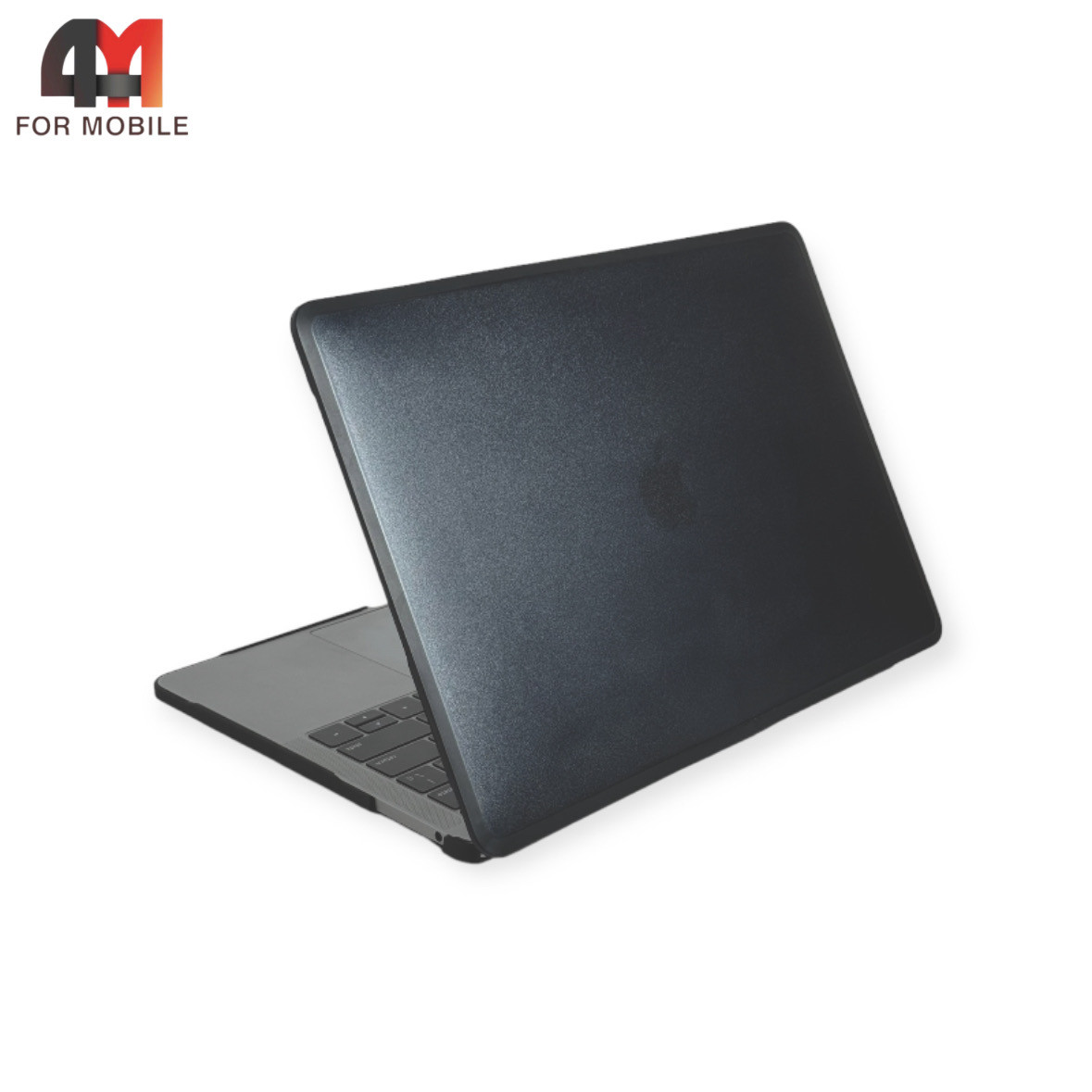 Чехол для Macbook New Air 13.3"/A1932/A2179/A2337 пластиковый, черного цвета, Coteci - фото 1 - id-p226330199