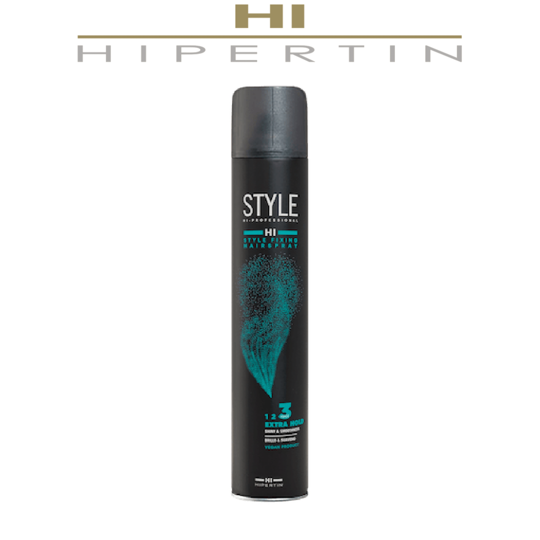 Лак для укладки волос экстра-сильной фиксации Hipertin Style Extra Hold Hairspray - фото 1 - id-p177238565