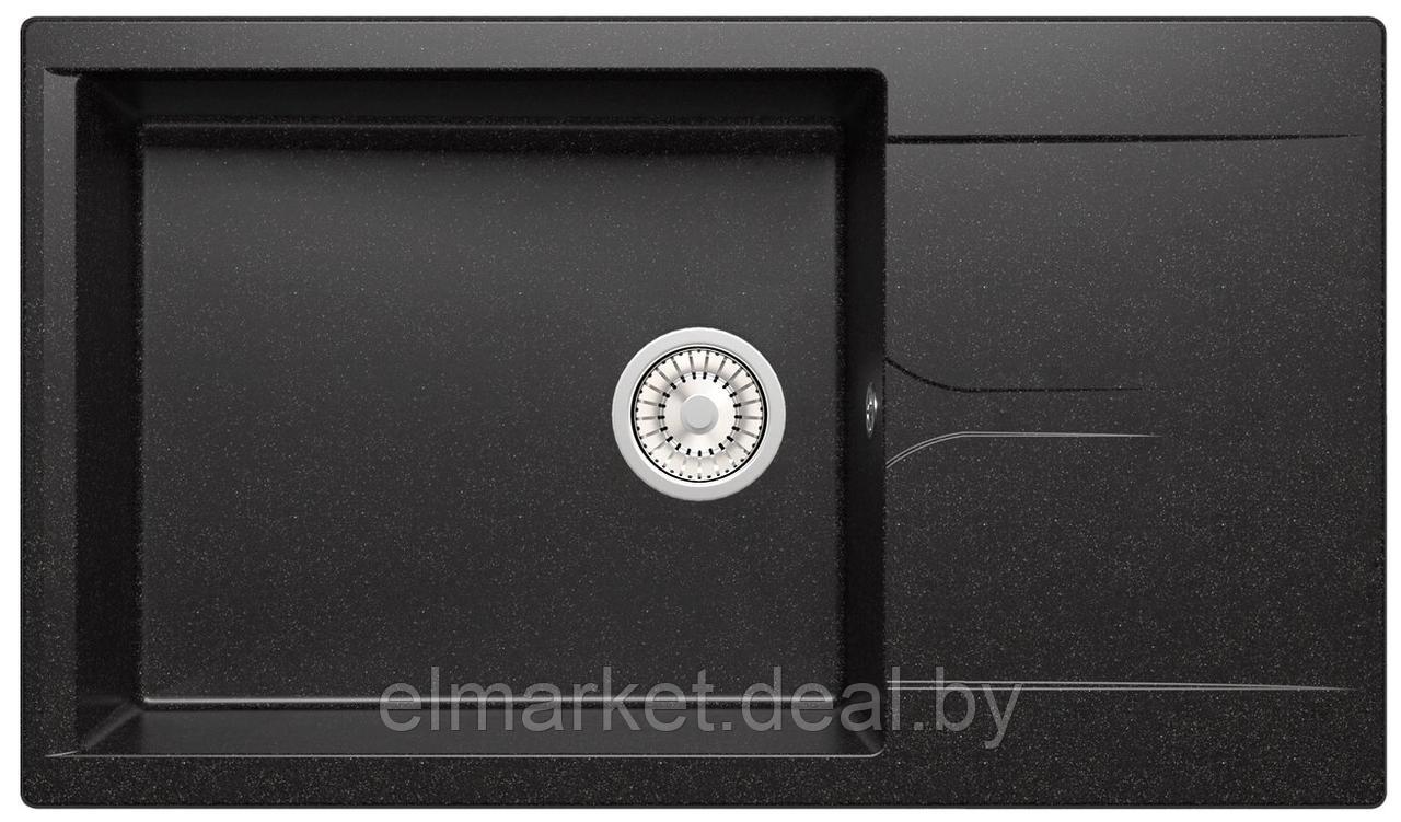Кухонная мойка Polygran Gals-862 (черный 16) черный - фото 1 - id-p226330550
