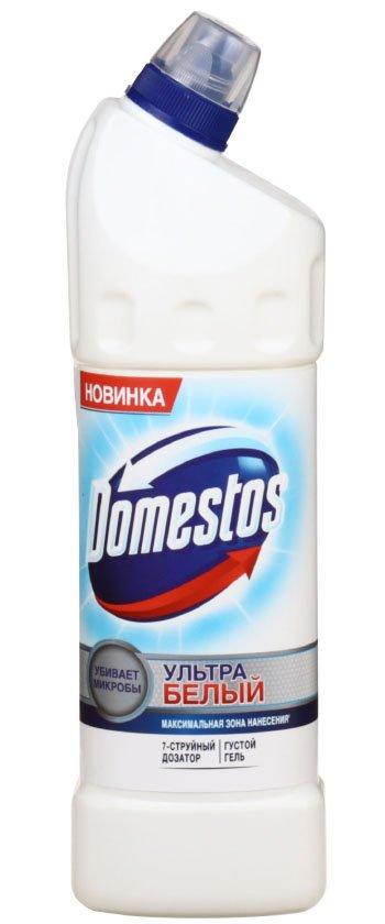 Средство для мытья сантехники Domestos 1000 мл, «Ультра Белый» - фото 2 - id-p226330273