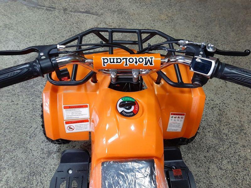 Квадроцикл (игрушка) Motoland ATV E009 1000Вт (2021 г.) синий - фото 5 - id-p226332291