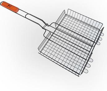 GRILLBOOM Решетка-гриль антипригар.покр., 65х(26х31х4)см (104-002)