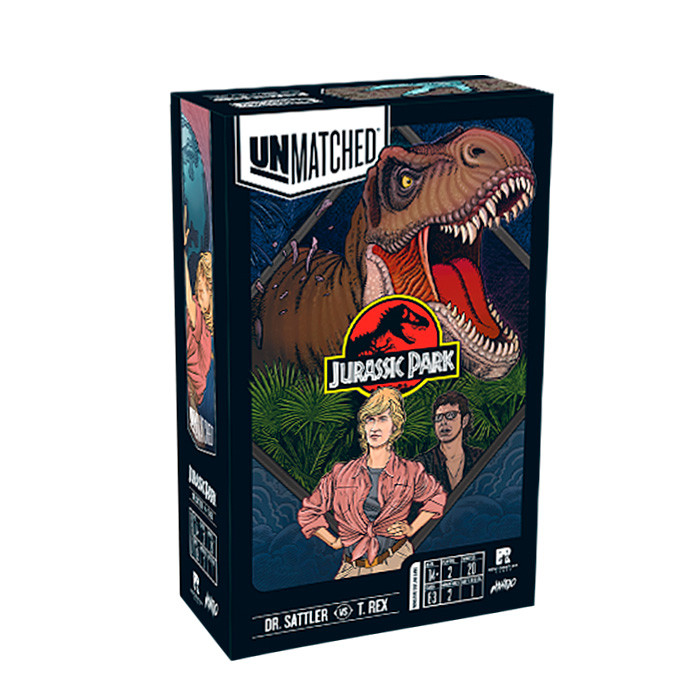 Настольная игра Unmatched Jurassic Park: Dr.Sattler vs. T.Rex - фото 1 - id-p226333275