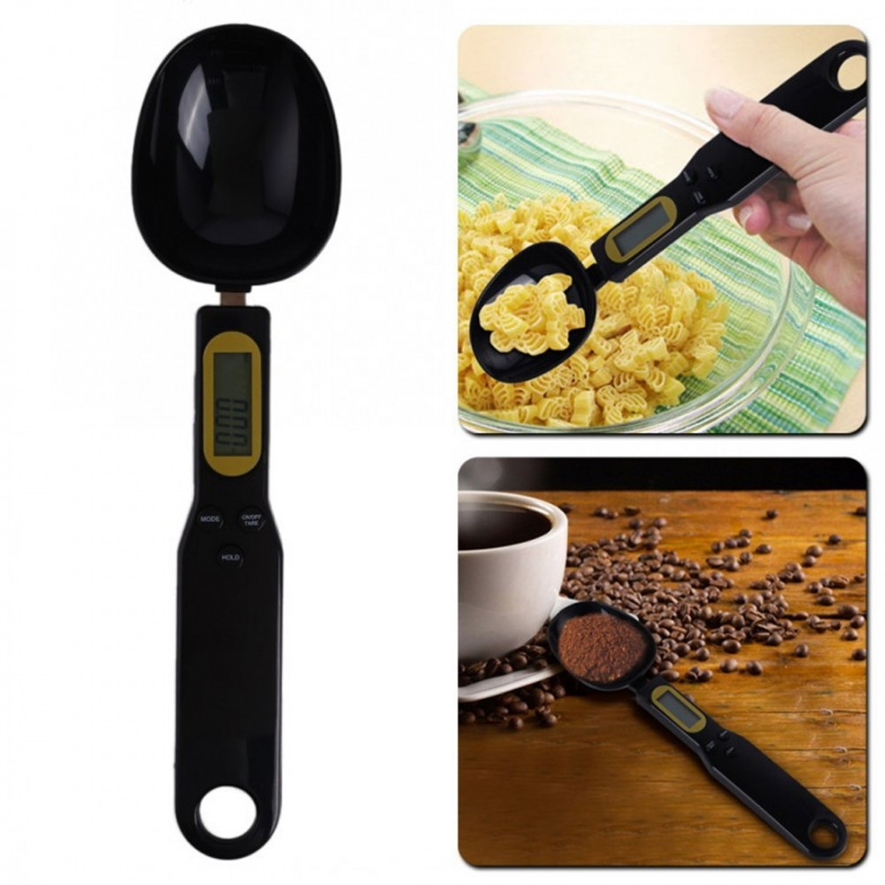 Кухонная электронная мерная ложка-весы с LCD экраном Digital spoon scale FD-01, 500 gr - фото 1 - id-p226333318