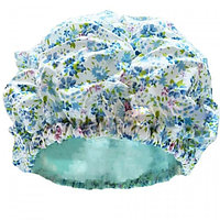 Шапочка для плавания Fashy (голубые цветы) (арт. 3628-00)