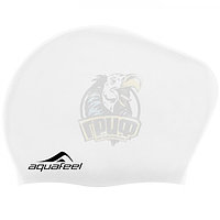 Шапочка для плавания для длинных волос Aquafeel (белый) (арт. 30404-10)
