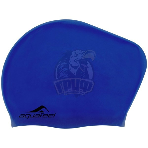 Шапочка для плавания для длинных волос Aquafeel (синий) (арт. 30404-50) - фото 1 - id-p226333083