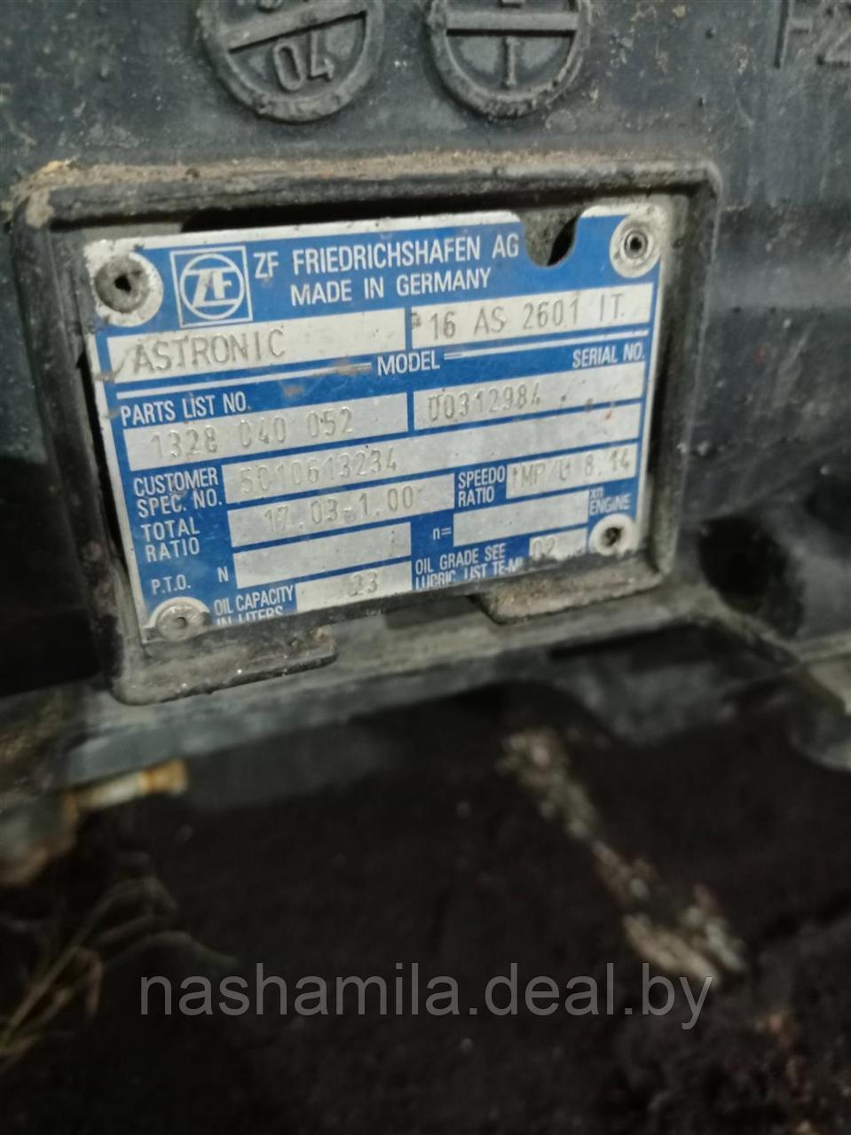 Автоматическая коробка переключения передач Renault Magnum Etech - фото 1 - id-p226333273