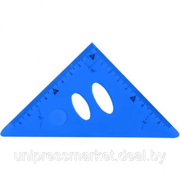 Треугольник  8см, 45градусов deVENTE гибкий, прозр.синий 5097308